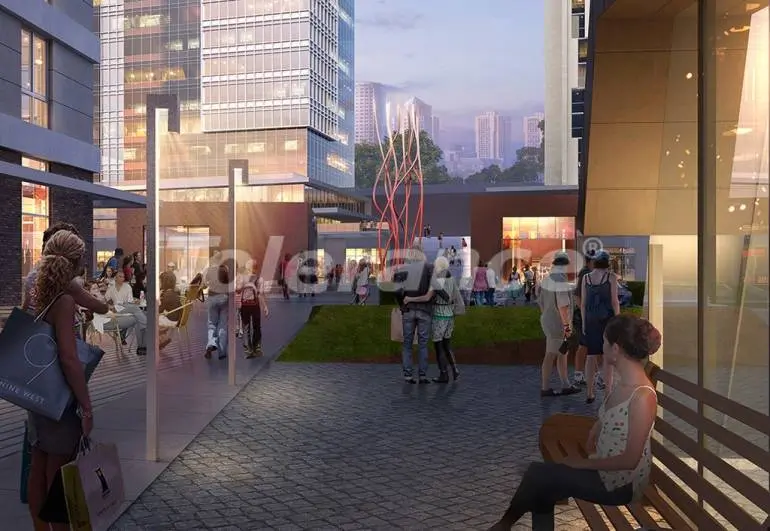 Квартира в Стамбуле с бассейном в рассрочку: купить недвижимость в Турции - 7308