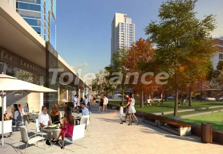 Квартира в Стамбуле с бассейном в рассрочку: купить недвижимость в Турции - 7309