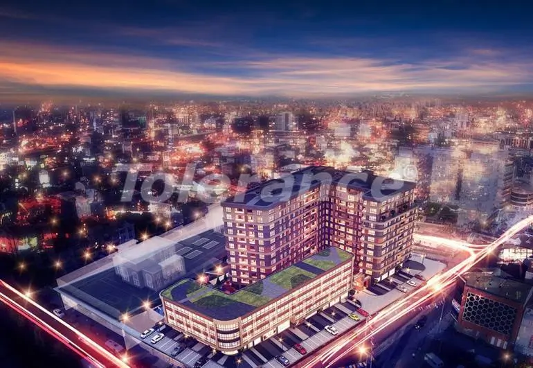 Квартира в Стамбуле с бассейном в рассрочку: купить недвижимость в Турции - 7318