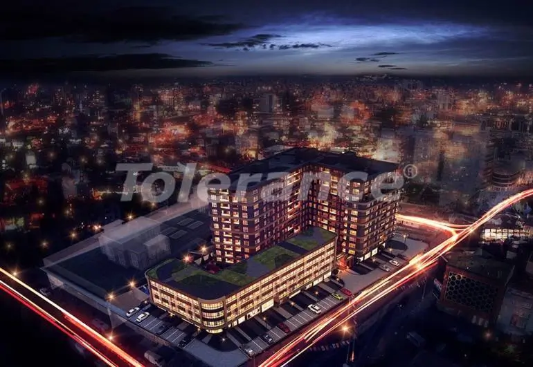 Квартира в Стамбуле с бассейном в рассрочку: купить недвижимость в Турции - 7319