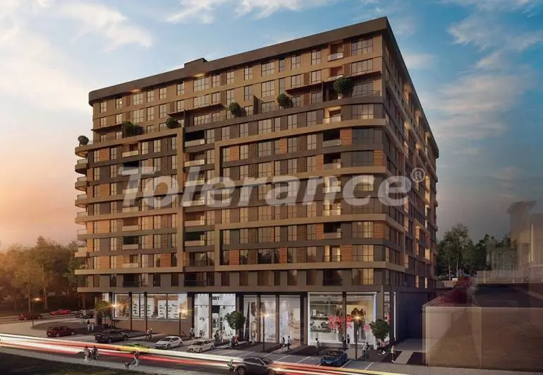 Квартира в Стамбуле с бассейном в рассрочку: купить недвижимость в Турции - 7327