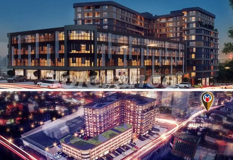 Квартира в Стамбуле с бассейном в рассрочку: купить недвижимость в Турции - 7329