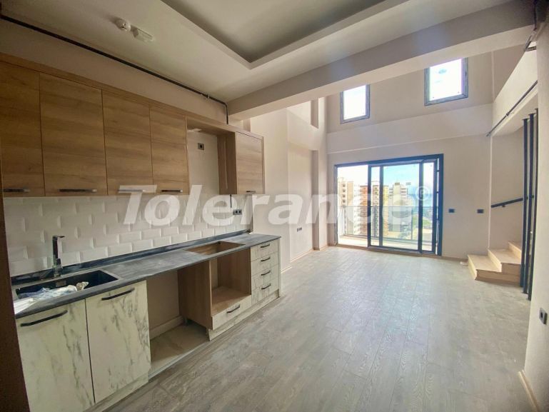 Квартира от застройщика в Тедже, Мерсин, Мерсин вид на море с бассейном: купить недвижимость в Турции - 137536