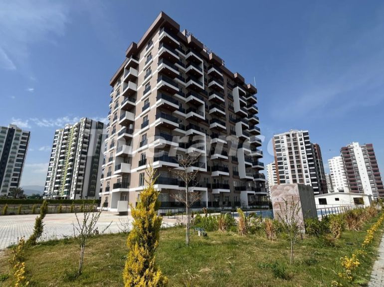 Квартира в Тедже, Мерсин, Мерсин вид на море с бассейном: купить недвижимость в Турции - 138418