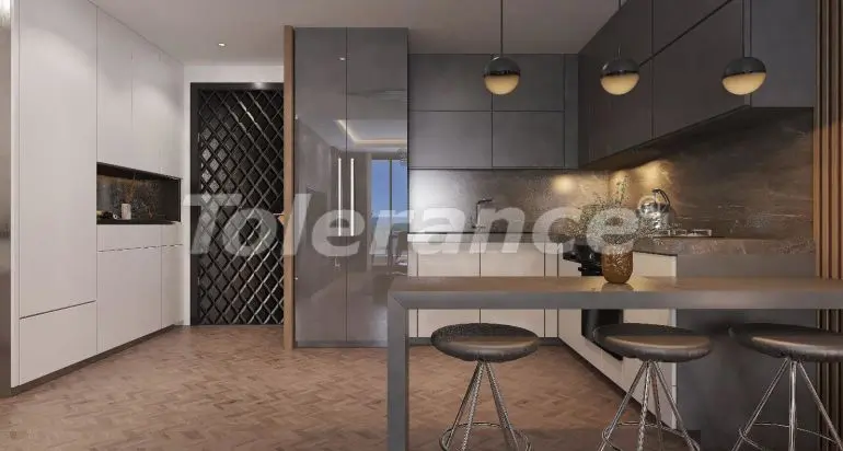 Квартира от застройщика в Тедже, Мерсин, Мерсин вид на море с бассейном в рассрочку: купить недвижимость в Турции - 35805