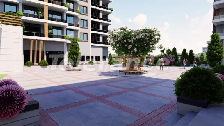 Квартира от застройщика в Тедже, Мерсин, Мерсин вид на море с бассейном в рассрочку: купить недвижимость в Турции - 35820