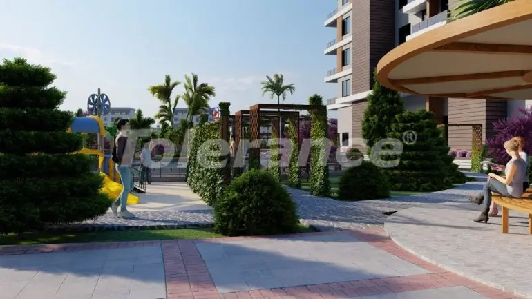 Квартира от застройщика в Тедже, Мерсин, Мерсин вид на море с бассейном в рассрочку: купить недвижимость в Турции - 35823