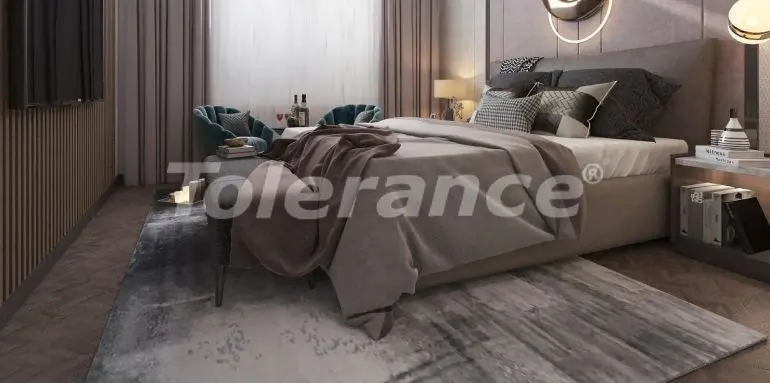 Квартира от застройщика в Тедже, Мерсин, Мерсин вид на море с бассейном в рассрочку: купить недвижимость в Турции - 35827