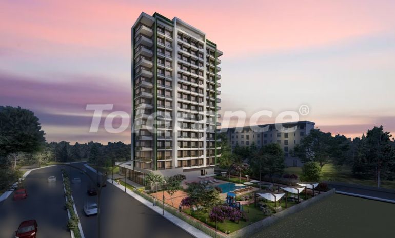 Квартира от застройщика в Тедже, Мерсин, Мерсин вид на море с бассейном - 51306 Квартира от застройщика в Тедже, Мерсин, Мерсин вид на море с бассейном: купить недвижимость в Турции - 51306