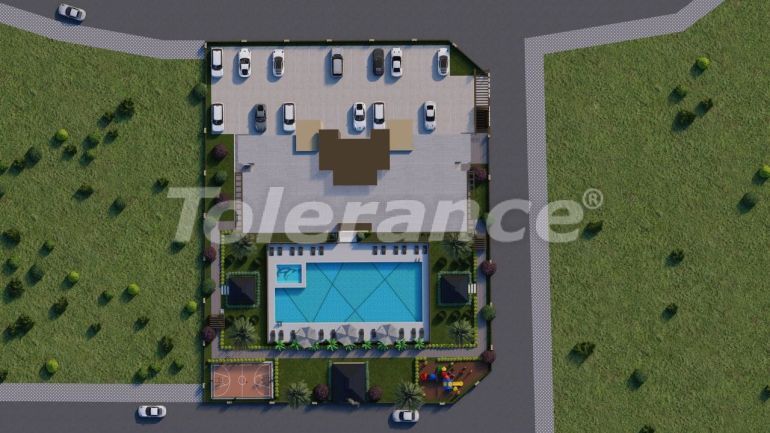 Квартира от застройщика в Тедже, Мерсин, Мерсин вид на море с бассейном - 51311 Квартира от застройщика в Тедже, Мерсин, Мерсин вид на море с бассейном: купить недвижимость в Турции - 51311