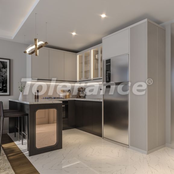 Квартира от застройщика в Тедже, Мерсин, Мерсин вид на море с бассейном - 54038 Квартира от застройщика в Тедже, Мерсин, Мерсин вид на море с бассейном: купить недвижимость в Турции - 54038