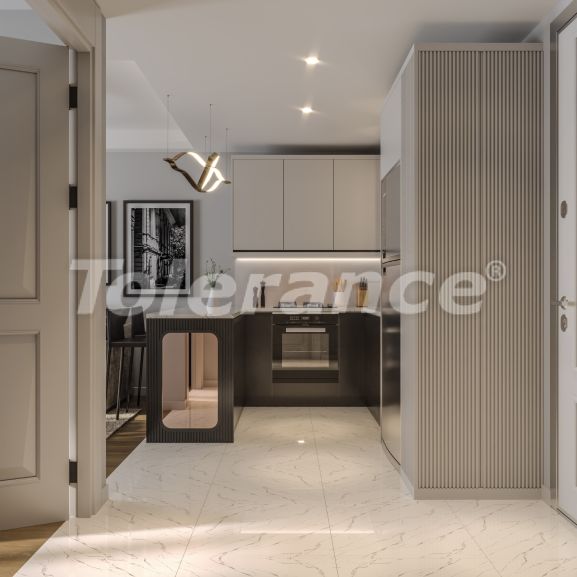 Квартира от застройщика в Тедже, Мерсин, Мерсин вид на море с бассейном - 54039 Квартира от застройщика в Тедже, Мерсин, Мерсин вид на море с бассейном: купить недвижимость в Турции - 54039