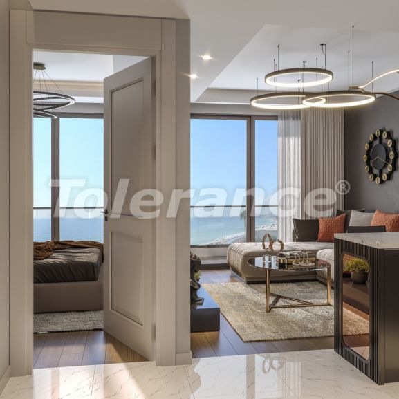 Квартира от застройщика в Тедже, Мерсин, Мерсин вид на море с бассейном - 54040 Квартира от застройщика в Тедже, Мерсин, Мерсин вид на море с бассейном: купить недвижимость в Турции - 54040