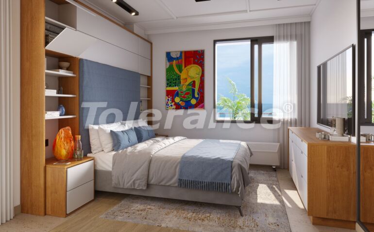 Квартира от застройщика в Тедже, Мерсин, Мерсин вид на море с бассейном в рассрочку: купить недвижимость в Турции - 57247