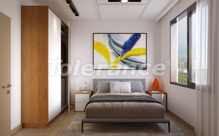 Квартира от застройщика в Тедже, Мерсин, Мерсин вид на море с бассейном в рассрочку: купить недвижимость в Турции - 57250