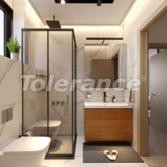 Квартира от застройщика в Тедже, Мерсин, Мерсин вид на море с бассейном в рассрочку: купить недвижимость в Турции - 57251