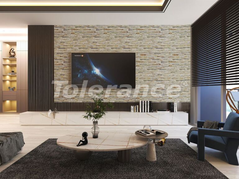 Квартира от застройщика в Тедже, Мерсин, Мерсин вид на море с бассейном: купить недвижимость в Турции - 57904