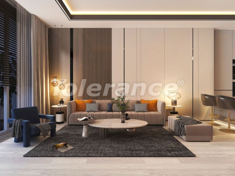 Квартира от застройщика в Тедже, Мерсин, Мерсин вид на море с бассейном: купить недвижимость в Турции - 57905