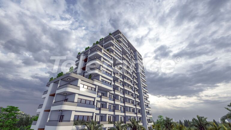 Квартира от застройщика в Тедже, Мерсин, Мерсин вид на море с бассейном в рассрочку: купить недвижимость в Турции - 62771