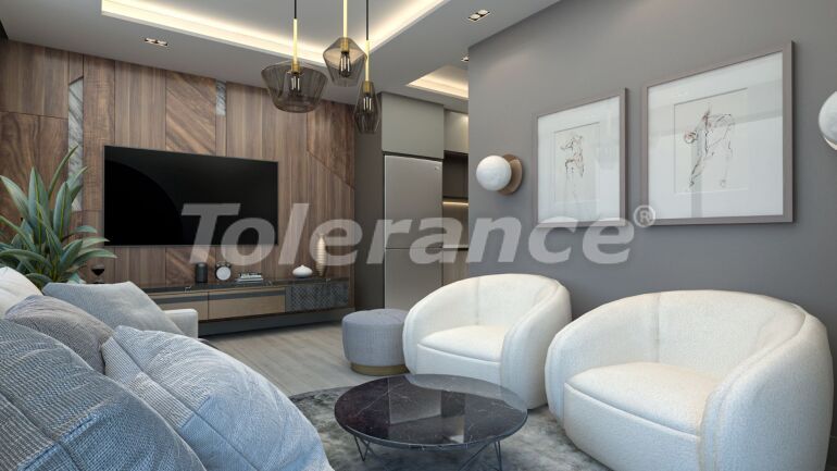 Квартира от застройщика в Тедже, Мерсин, Мерсин вид на море с бассейном в рассрочку: купить недвижимость в Турции - 62794