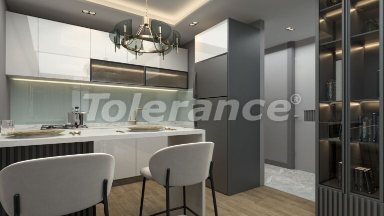 Квартира от застройщика в Тедже, Мерсин, Мерсин вид на море с бассейном в рассрочку: купить недвижимость в Турции - 62795