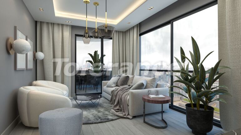 Квартира от застройщика в Тедже, Мерсин, Мерсин вид на море с бассейном в рассрочку: купить недвижимость в Турции - 62796