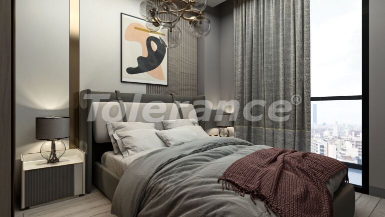 Квартира от застройщика в Тедже, Мерсин, Мерсин вид на море с бассейном в рассрочку: купить недвижимость в Турции - 62802