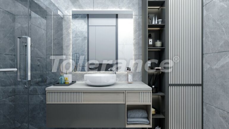 Квартира от застройщика в Тедже, Мерсин, Мерсин вид на море с бассейном в рассрочку: купить недвижимость в Турции - 62806