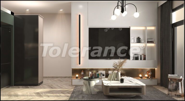 Квартира от застройщика в Тедже, Мерсин, Мерсин вид на море с бассейном в рассрочку: купить недвижимость в Турции - 63384