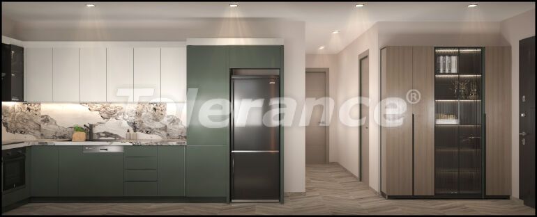 Квартира от застройщика в Тедже, Мерсин, Мерсин вид на море с бассейном в рассрочку: купить недвижимость в Турции - 63385