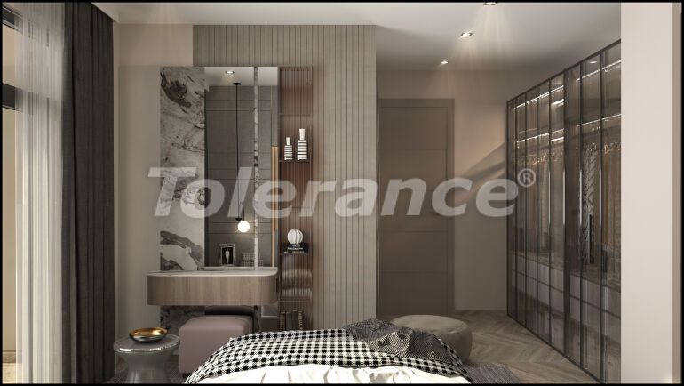 Квартира от застройщика в Тедже, Мерсин, Мерсин вид на море с бассейном в рассрочку: купить недвижимость в Турции - 63389