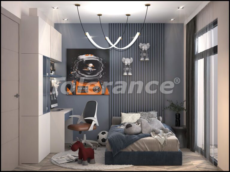 Квартира от застройщика в Тедже, Мерсин, Мерсин вид на море с бассейном в рассрочку: купить недвижимость в Турции - 63392