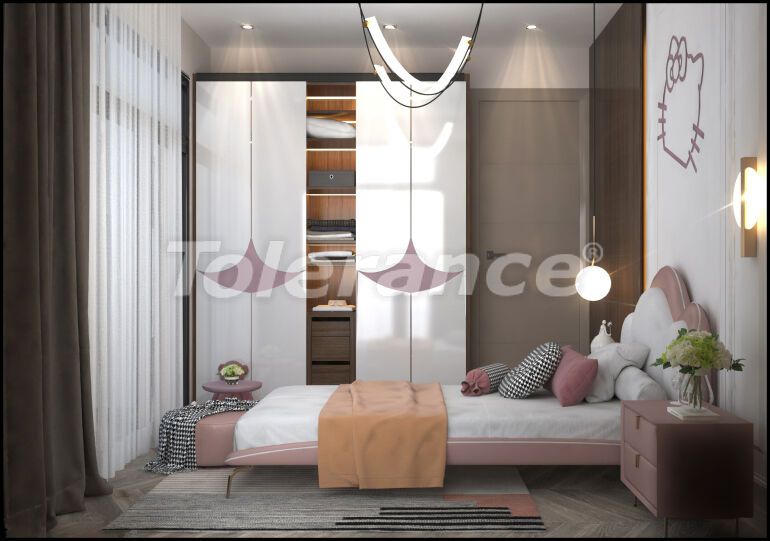 Квартира от застройщика в Тедже, Мерсин, Мерсин вид на море с бассейном в рассрочку: купить недвижимость в Турции - 63396