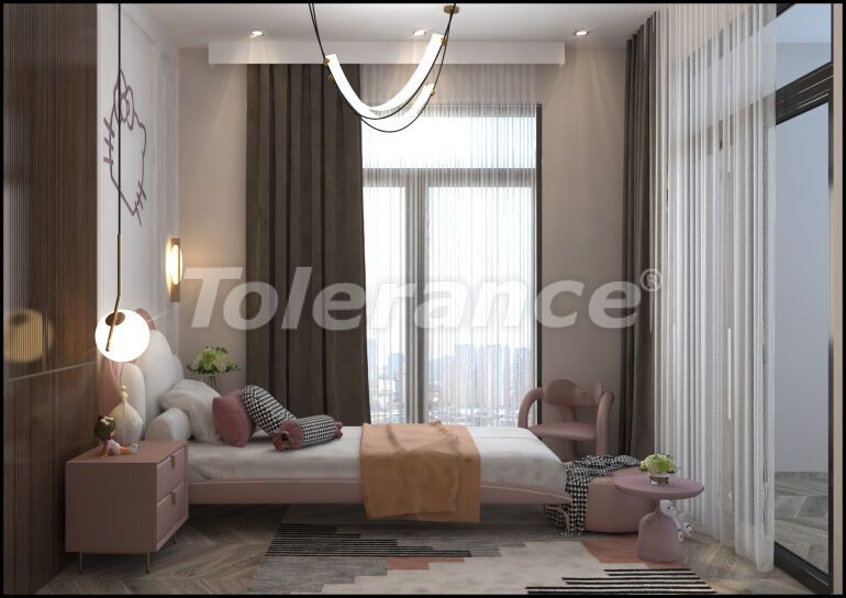 Квартира от застройщика в Тедже, Мерсин, Мерсин вид на море с бассейном в рассрочку: купить недвижимость в Турции - 63397