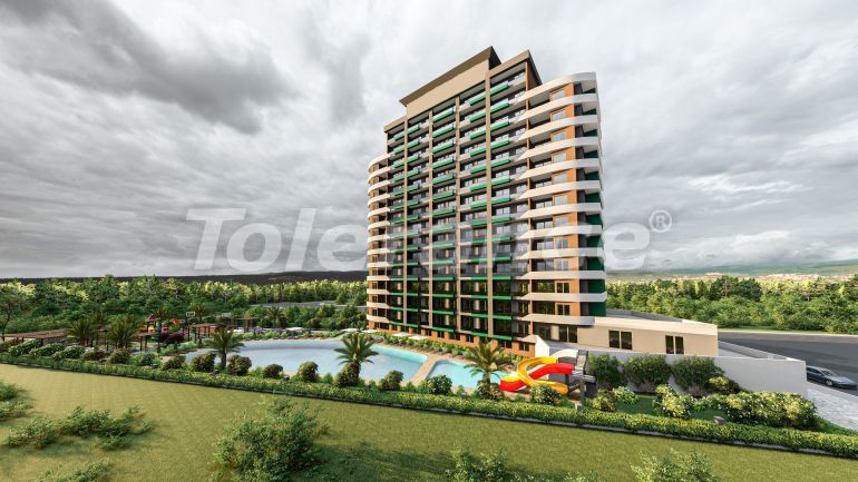 Квартира от застройщика в Тедже, Мерсин, Мерсин с бассейном в рассрочку: купить недвижимость в Турции - 83834