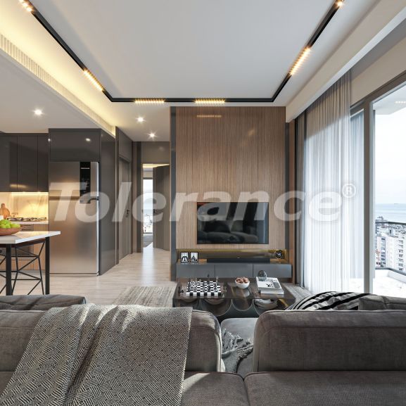 Квартира от застройщика в Тедже, Мерсин, Мерсин с бассейном в рассрочку: купить недвижимость в Турции - 83848