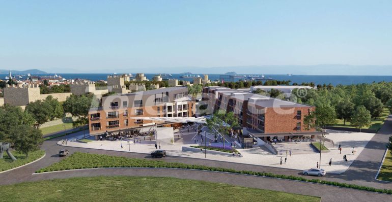 Квартира от застройщика в Топкапы, Стамбул с бассейном в рассрочку: купить недвижимость в Турции - 132714