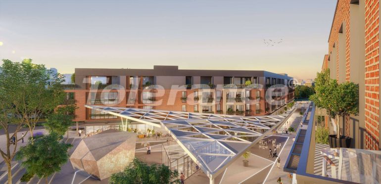 Квартира от застройщика в Топкапы, Стамбул с бассейном в рассрочку: купить недвижимость в Турции - 132722