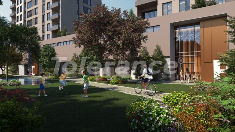 Квартира от застройщика в Топкапы, Стамбул с бассейном в рассрочку: купить недвижимость в Турции - 133263