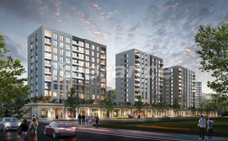 Квартира от застройщика в Топкапы, Стамбул с бассейном в рассрочку: купить недвижимость в Турции - 133265