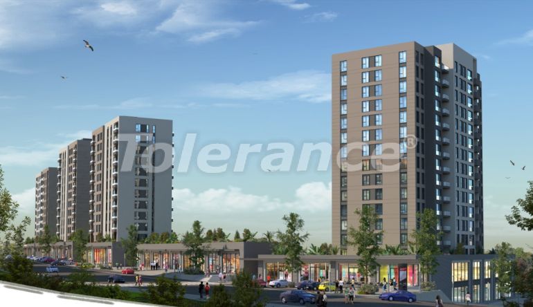 Квартира от застройщика в Топкапы, Стамбул с бассейном в рассрочку: купить недвижимость в Турции - 133266