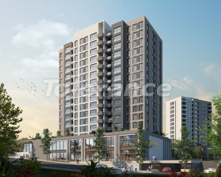 Квартира от застройщика в Топкапы, Стамбул с бассейном в рассрочку: купить недвижимость в Турции - 133267