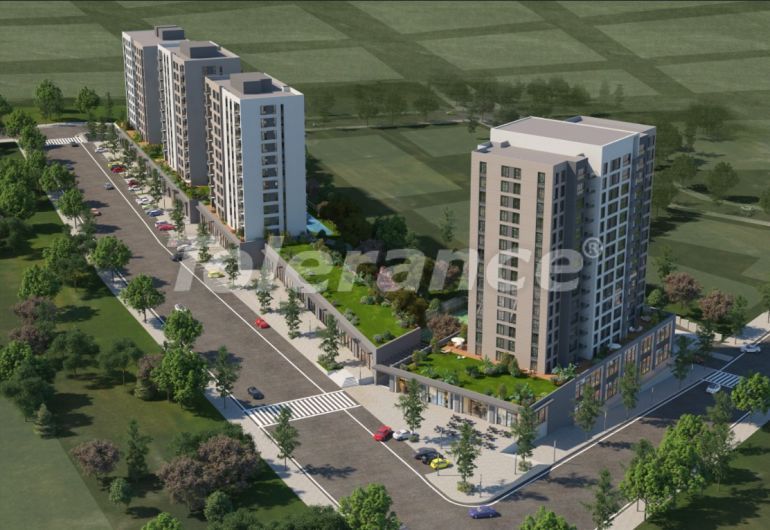 Квартира от застройщика в Топкапы, Стамбул с бассейном в рассрочку: купить недвижимость в Турции - 133268