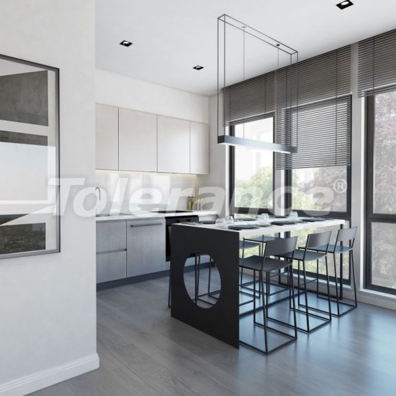 Квартира от застройщика в Топкапы, Стамбул с бассейном в рассрочку: купить недвижимость в Турции - 133288