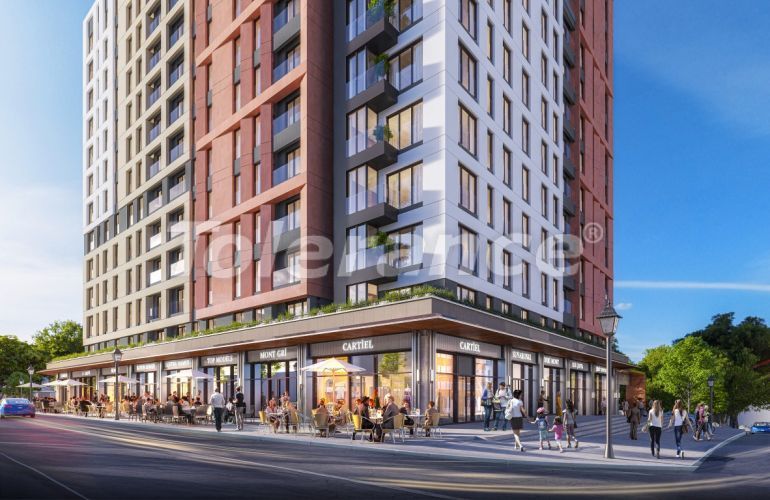 Квартира от застройщика в Топкапы, Стамбул с бассейном в рассрочку: купить недвижимость в Турции - 133384