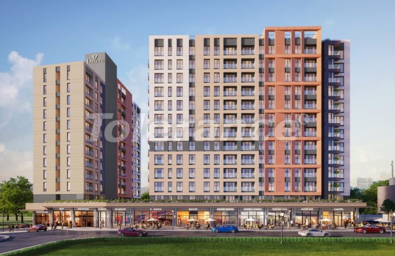 Квартира от застройщика в Топкапы, Стамбул с бассейном в рассрочку: купить недвижимость в Турции - 133385