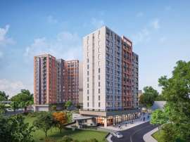 Квартира от застройщика в Топкапы, Стамбул с бассейном в рассрочку: купить недвижимость в Турции - 133389