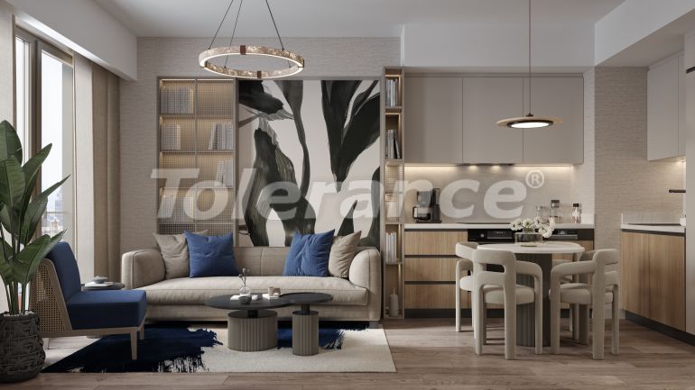 Квартира от застройщика в Топкапы, Стамбул с бассейном в рассрочку: купить недвижимость в Турции - 133397