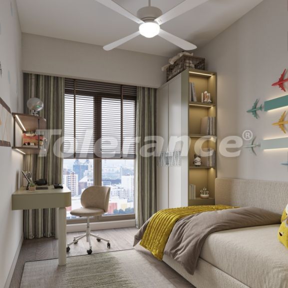 Квартира от застройщика в Топкапы, Стамбул с бассейном в рассрочку: купить недвижимость в Турции - 133403