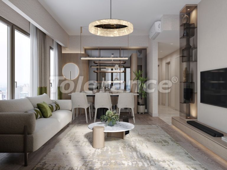 Квартира от застройщика в Топкапы, Стамбул с бассейном в рассрочку: купить недвижимость в Турции - 133409